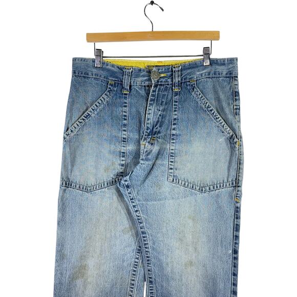 Vintage CLH Straight Leg Denim Jeans 34x34 - Picture 2 of 7